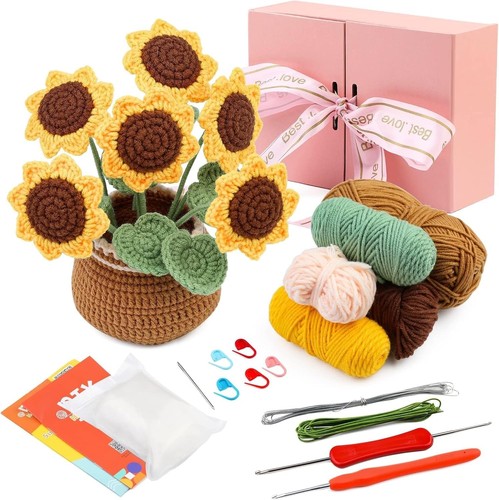 Crochet kit beginners adults - crochet,