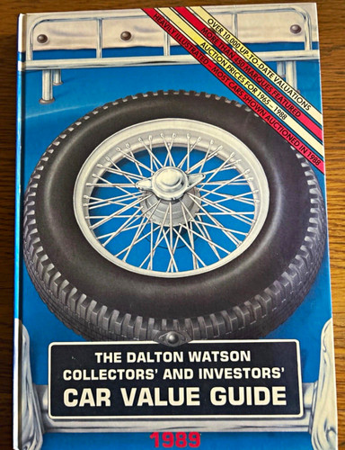 Dalton watson car value guide - dalton,