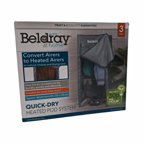 Beldray quick dry heated pod - beldray,