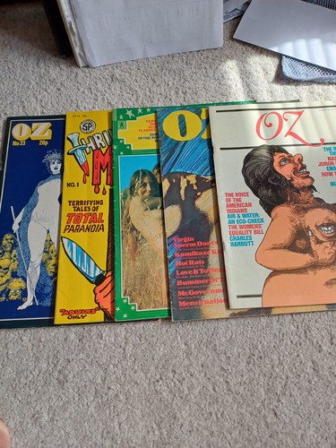 Magazine job lot - oz,
