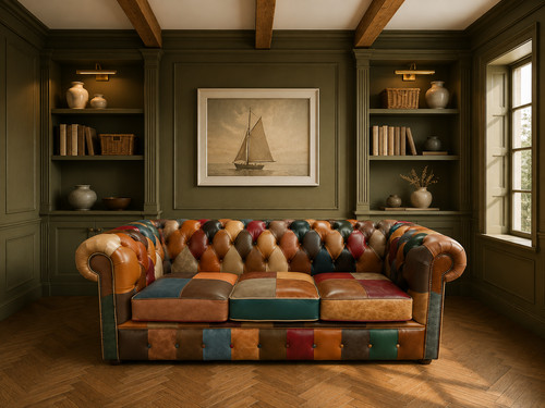 Seat chesterfield harlequin - 3,