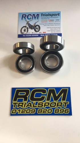 Front rear wheel bearings - rear,