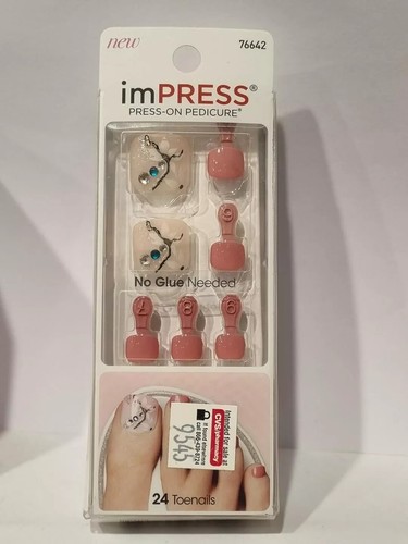 Kiss impress press pedicure - press,