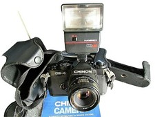 Chinon slr 50mm lens - slr,