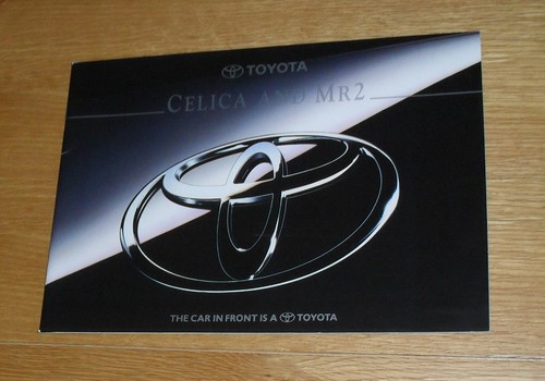 Toyota celica mr2 brochure - &,