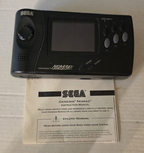 Sega genesis nomad handheld - sega,