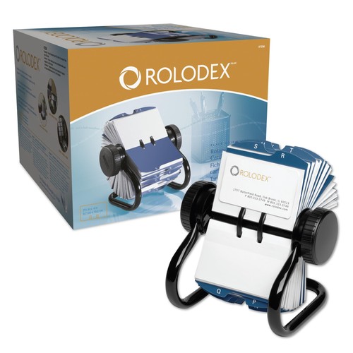 Rolodex rotary business card - rolodex,