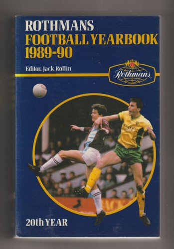 Rothmans football yearbook - football,