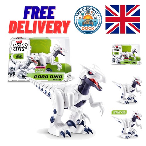 Interactive robo dino raptor - robo,