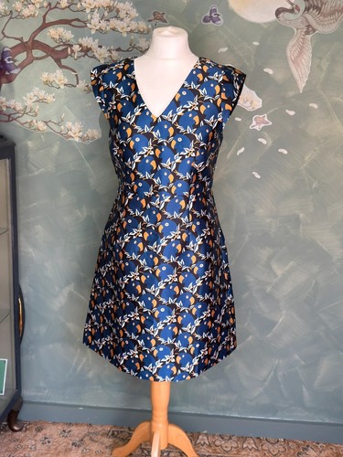 Louche 60s style bird print - louche,