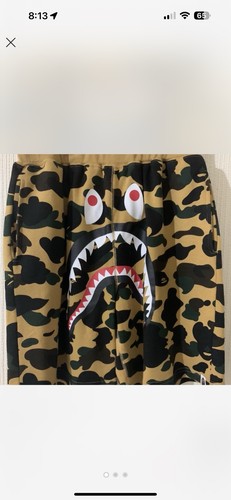 Bape shark camo short - bape,