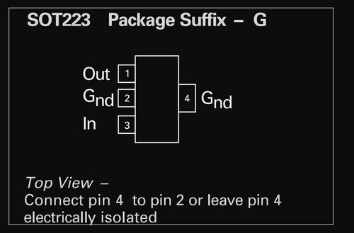 Zr78l05gta 5 volt - 5, 200ma