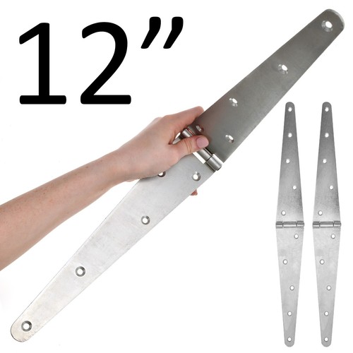 Strap hinge pair large - strap,