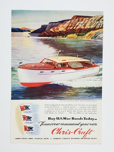1945 chris craft cruiser - craft,