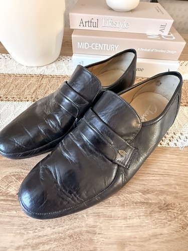 Clarks men black leather - men’s,