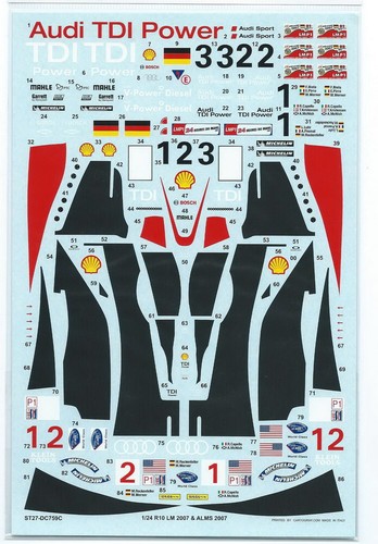 Studio27 audi r10 lm - audi, 2007