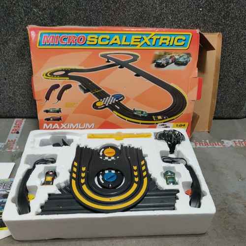 Micro scalextric set maximum - scalextric,