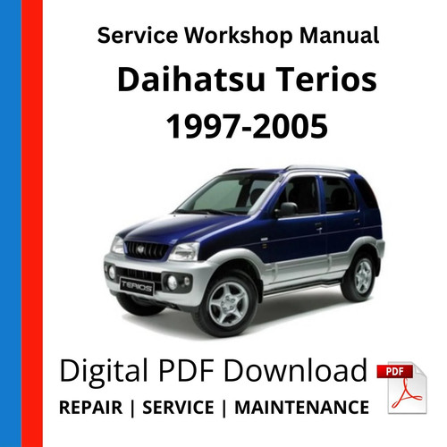 Daihatsu terios 1997 2005 - daihatsu, 1997-2005