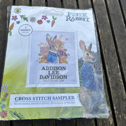 Peter rabbit cross stitch - rabbit,
