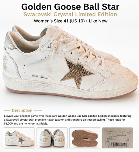 Golden goose ball star - goose,
