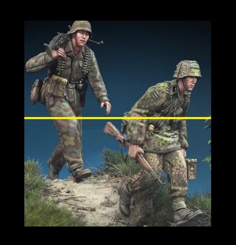 Scale german ww2 resin - 1/35,