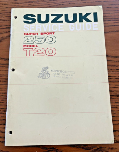 Suzuki super sport 250 t20 - 250,