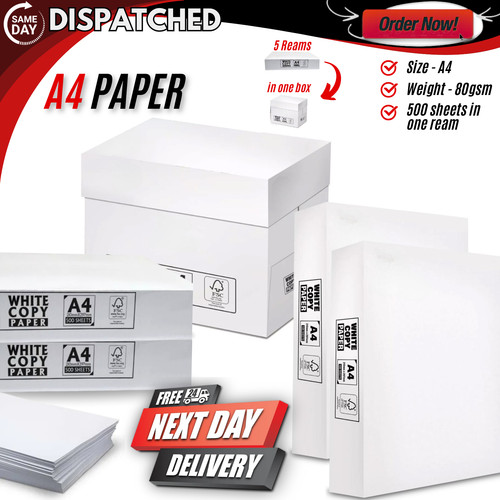 White paper gsm - white, printer