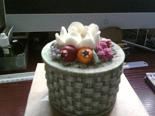 Ceramic trinket box with - ceramic,