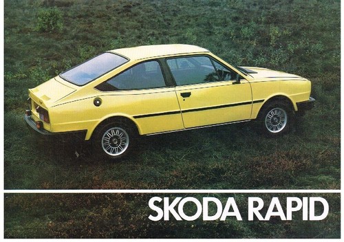 Skoda rapid coupe - skoda, original
