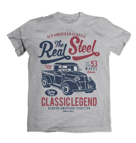 The real steel shirt - t, classic