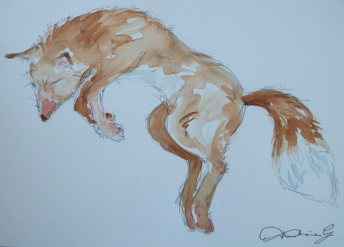 Original pencil watercolour - original,