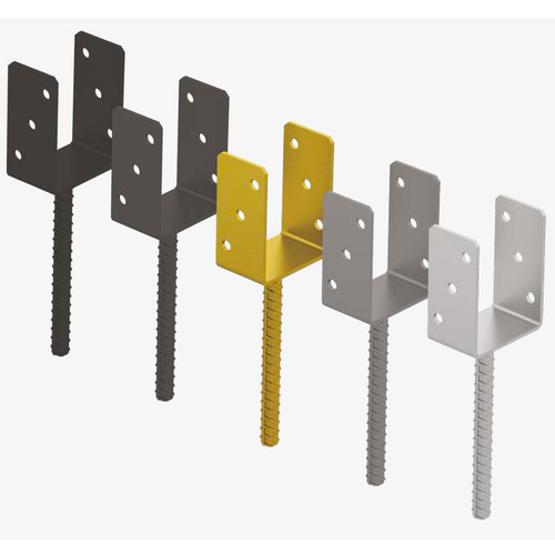 Fence post support shape - support, u