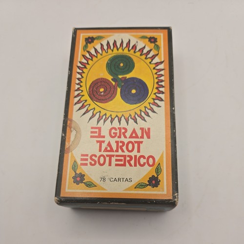 Vintage tarot card deck - card, el