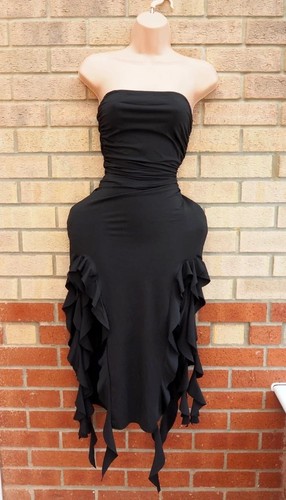 Mika black bandeau - , strapless