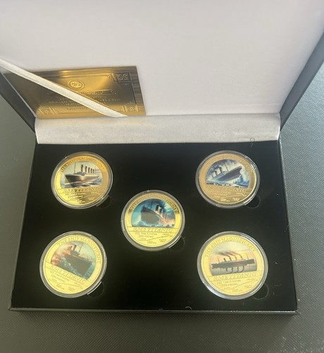 Titanic commemorative coins - titanic,