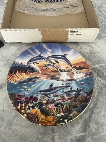 Royal worcester dolphins - worcester,
