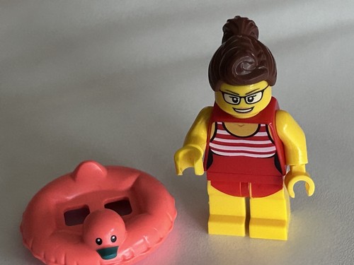 Lego girl swimmer minifigure - lego,