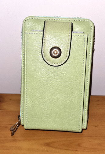 Mint green double - green, zip