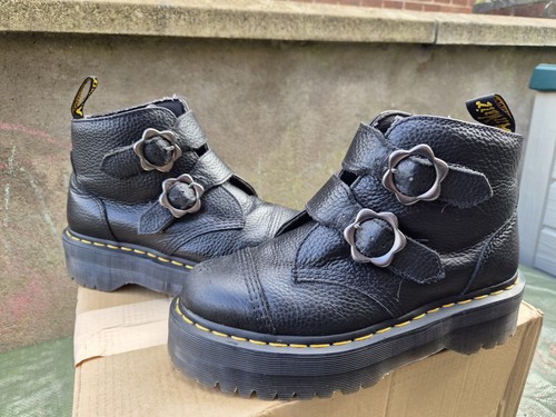 Martens devon flower buckle - dr,
