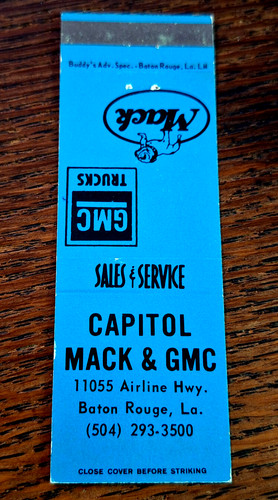 Vintage matchbook capitol - vintage, matchbook: