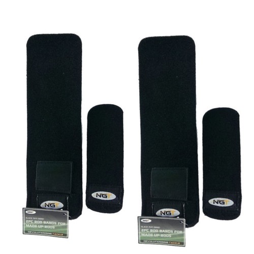 2pc carp fishing rod bands - 2, x