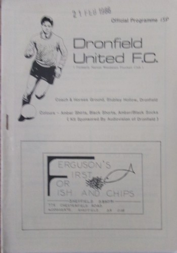 Dronfield united york - dronfield,