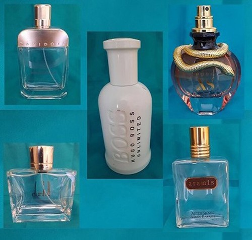 Empty aftershave and - aftershave,