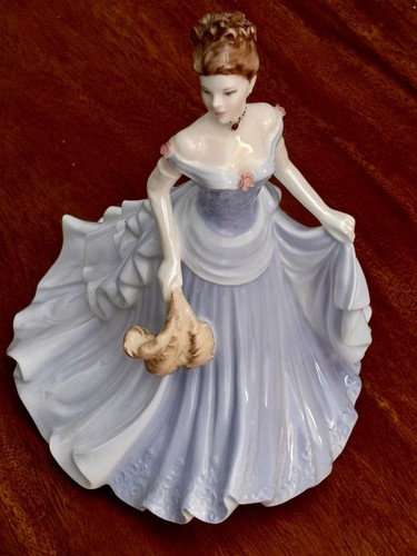 Coalport figurine victoria - coalport,
