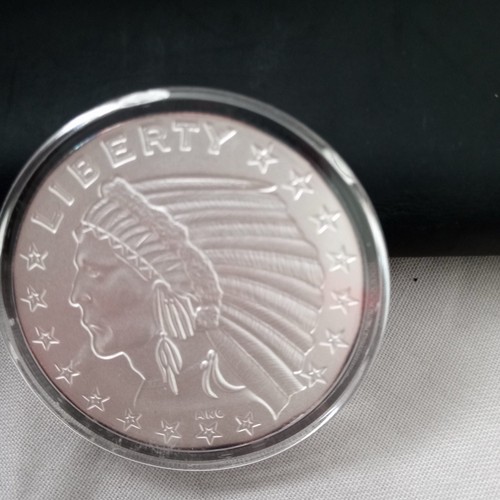 Incuse indian head 1oz - , .999