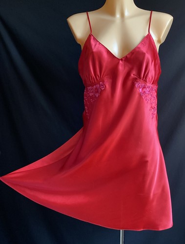 Babydoll nightdress red - m&s,