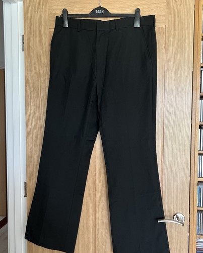Top man black trousers - man, 34r