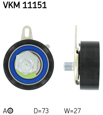 Tensioner pulley timing belt - tensioner, pulley,