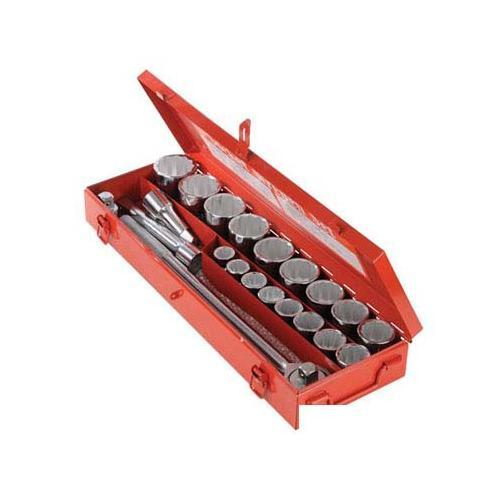 Silverline socket set - socket, 3/4"