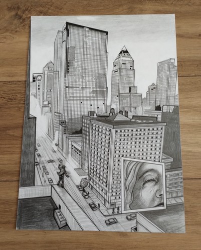 Original comic art - original, size